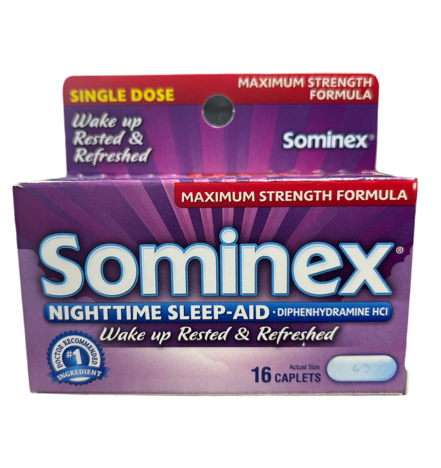 Sominex Maximum Strength Nighttime Sleep-Aid