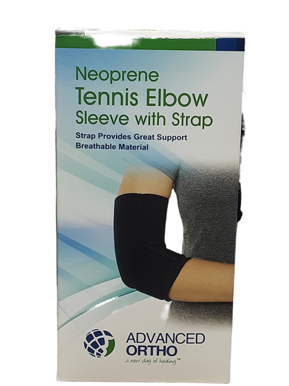 Advanced Ortho Neoprene Tennis Elbow Sleeve with Strap