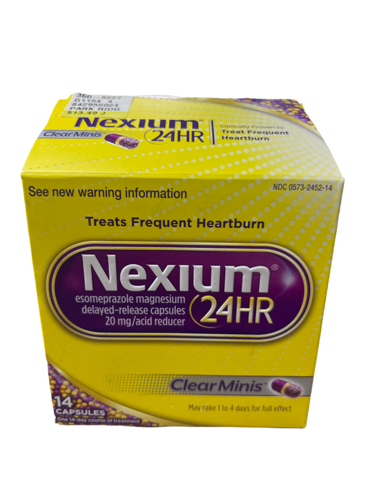 Nexium 24HR Clear Minis