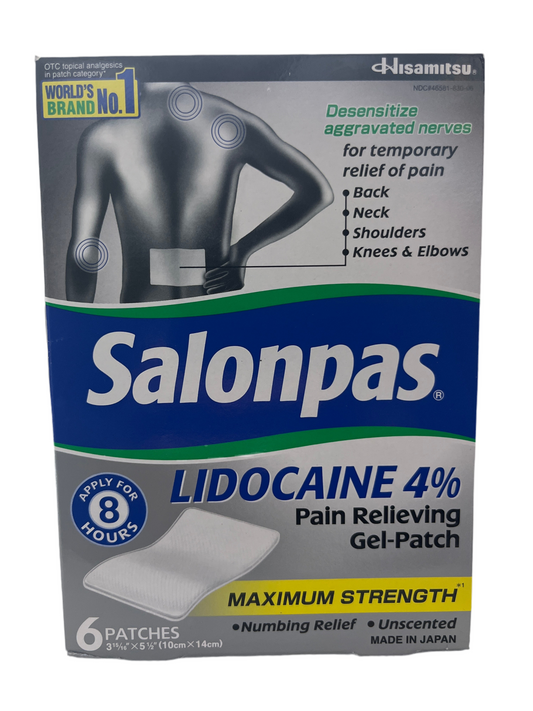 Salonpas Pain Relieving Gel-Patch