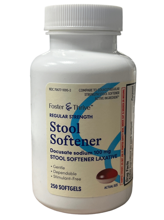 Foster and Thrive Stool Softener