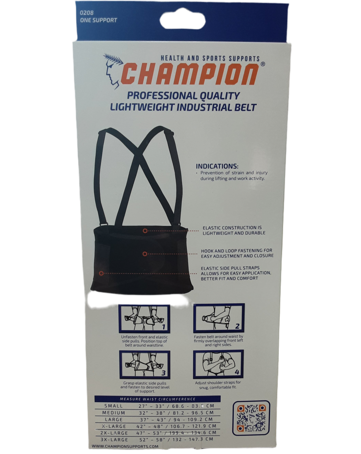 Champion Professional Quality Lightweight Industrial Belt