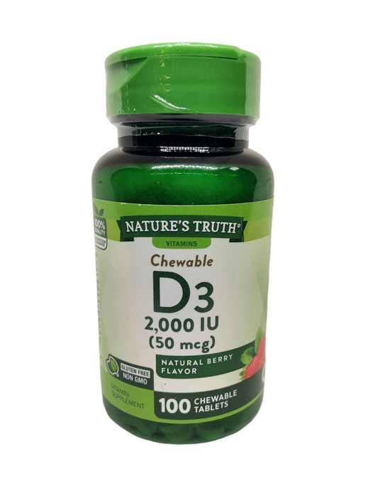 Nature’s Truth Chewable D3