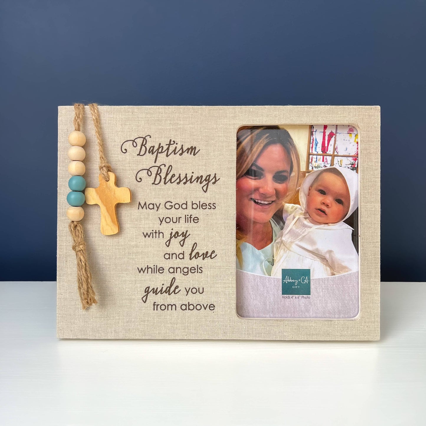 Baptism Fabric Frame