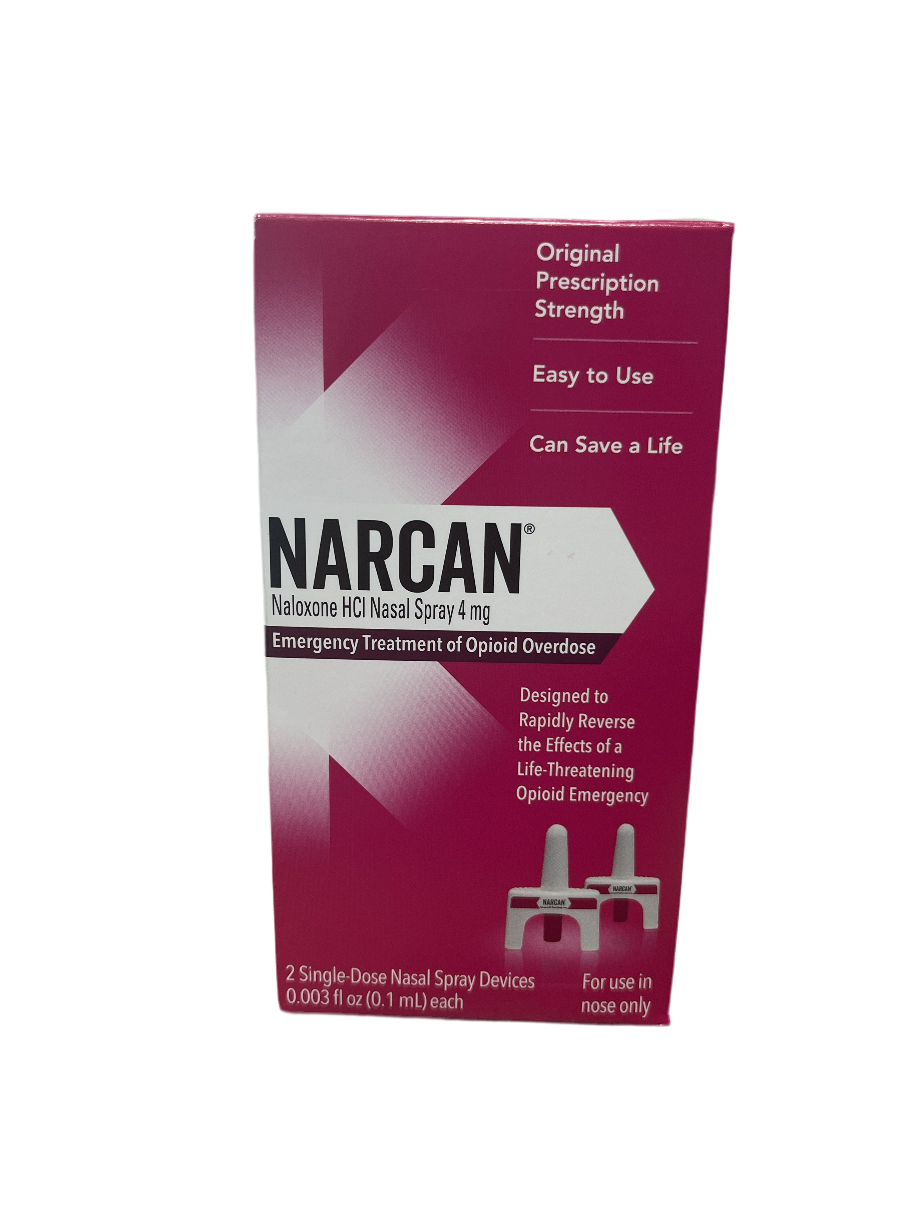 Narcan Naloxone HCI Nasal Spray 4mg
