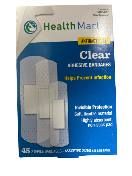 HealthMart Clear Adhesive Bandages