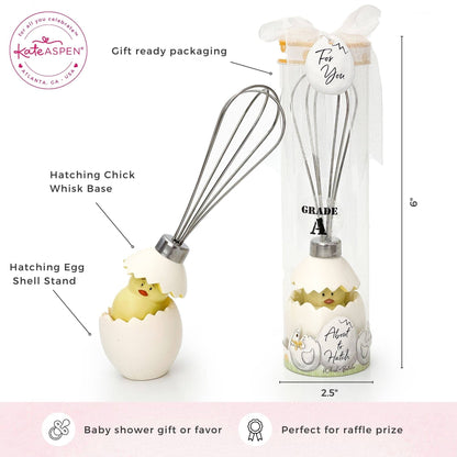 About to Hatch Stainless Steel Egg Whisk