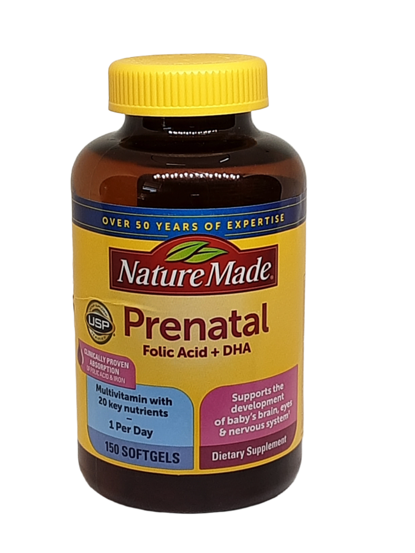 Nature Made Prenatal Folic Acid + DHA