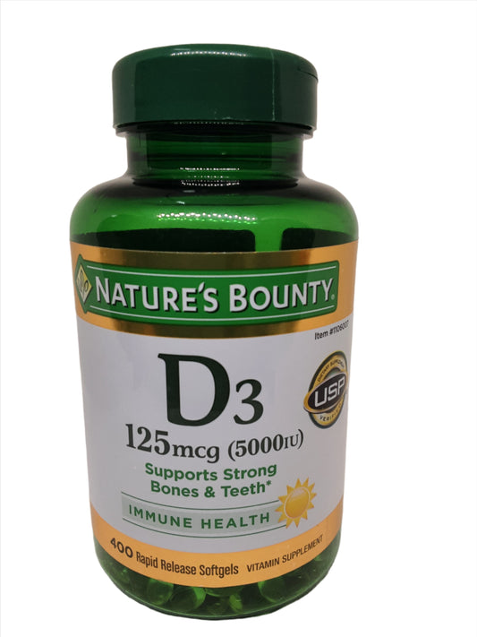 Natures bounty D3