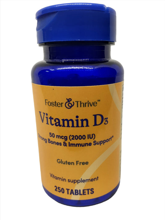 Foster and Thrive Vitamin D3