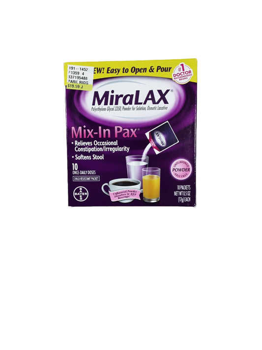 Miralax Powder solution