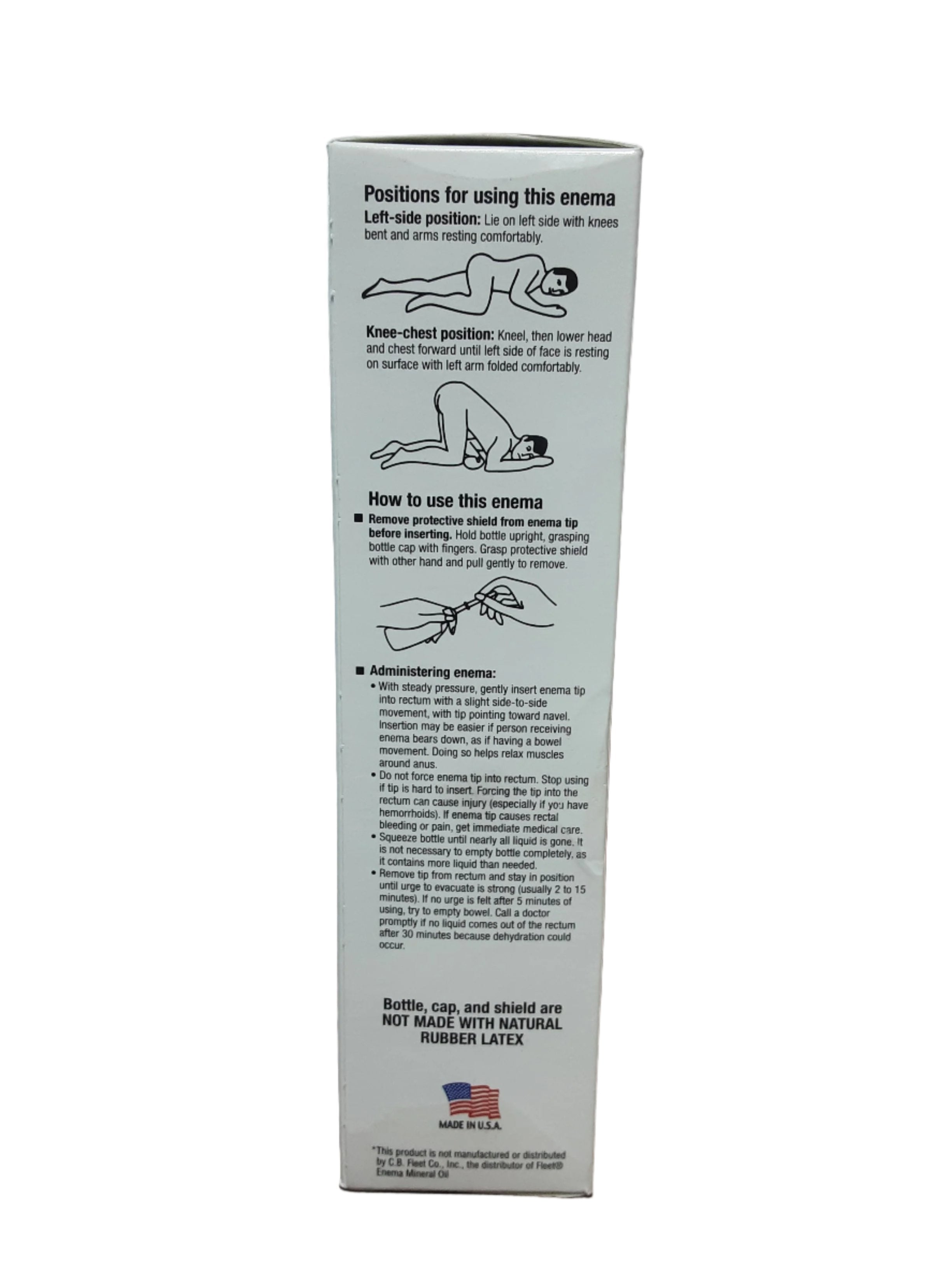 HealthMart Enema Mineral Oil Lubricant Laxative