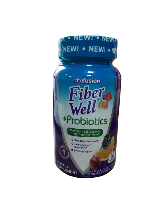 Vitafusion FiberWell plus Probiotics