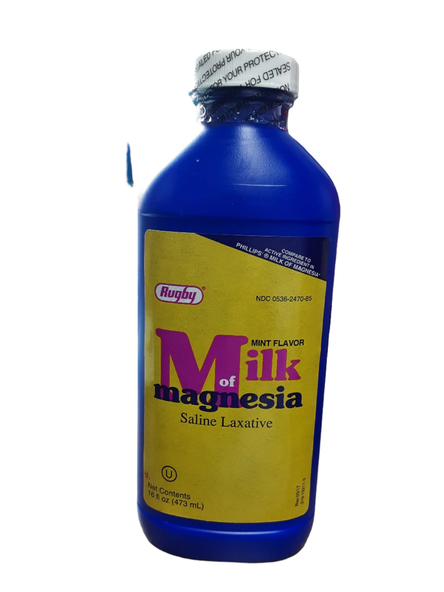 Rugby Milk of Magnesia Saline Laxative