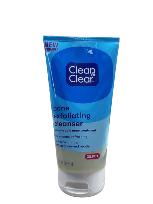 Clean & Clear Acne Exfoliating Cleanser