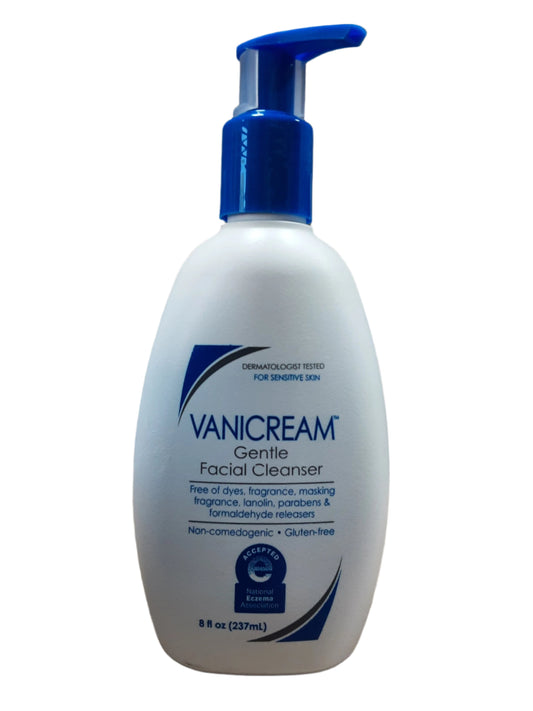 Vanicream gentle facial cleanser