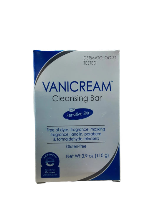 Vanicream cleansing bar for sensitive skin