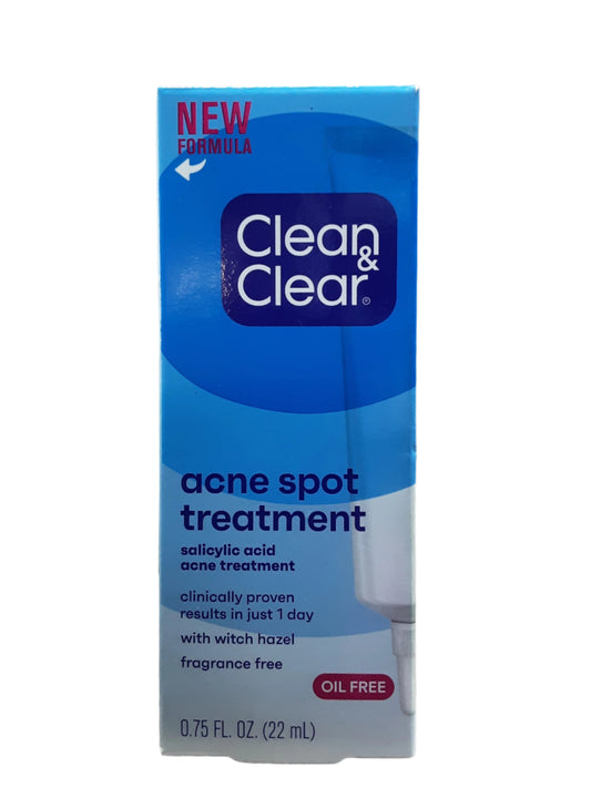 Clean & Clear acne spit treatment