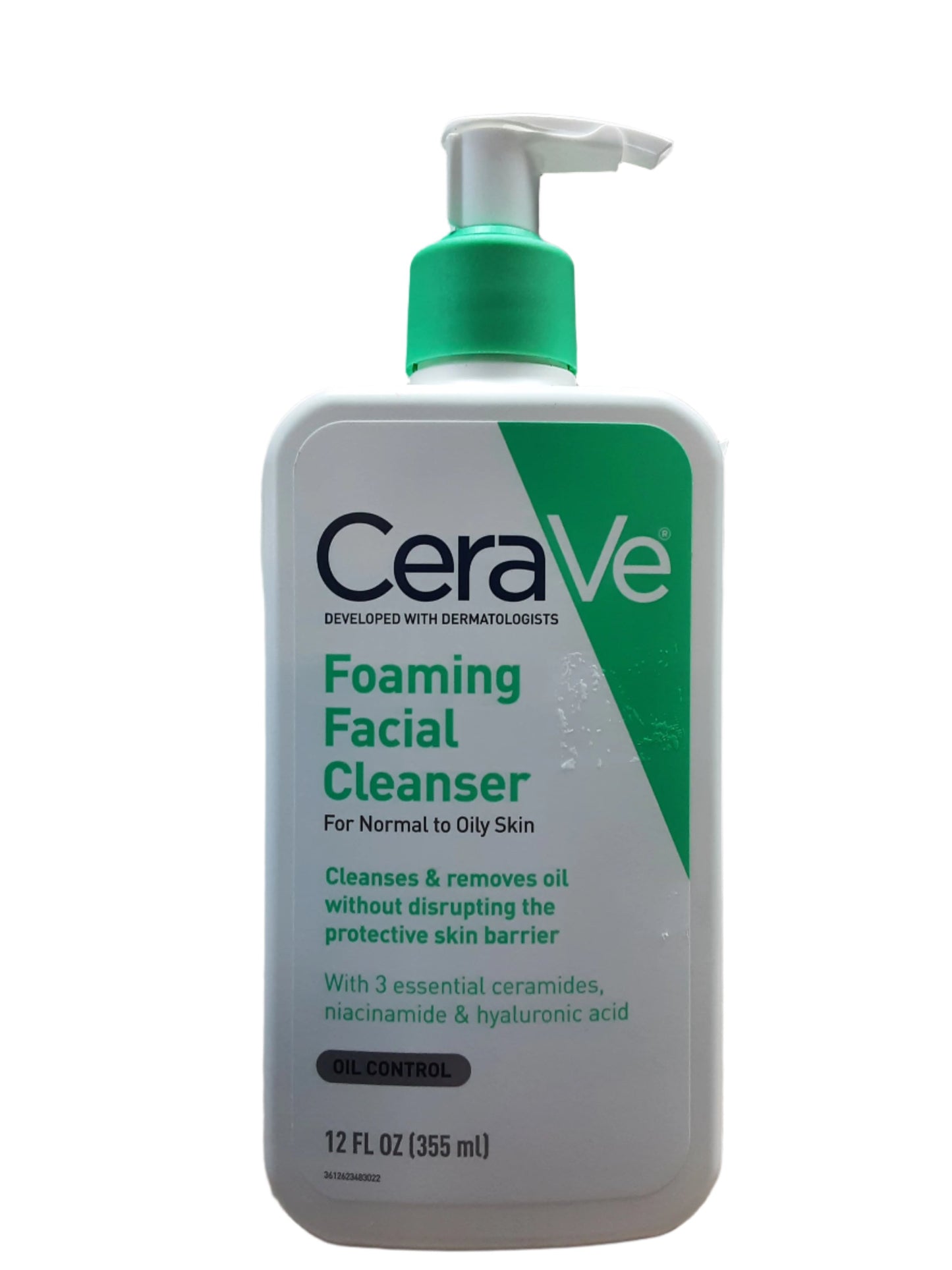 Cerave Foaming Facial Cleanser for normal to oily skin