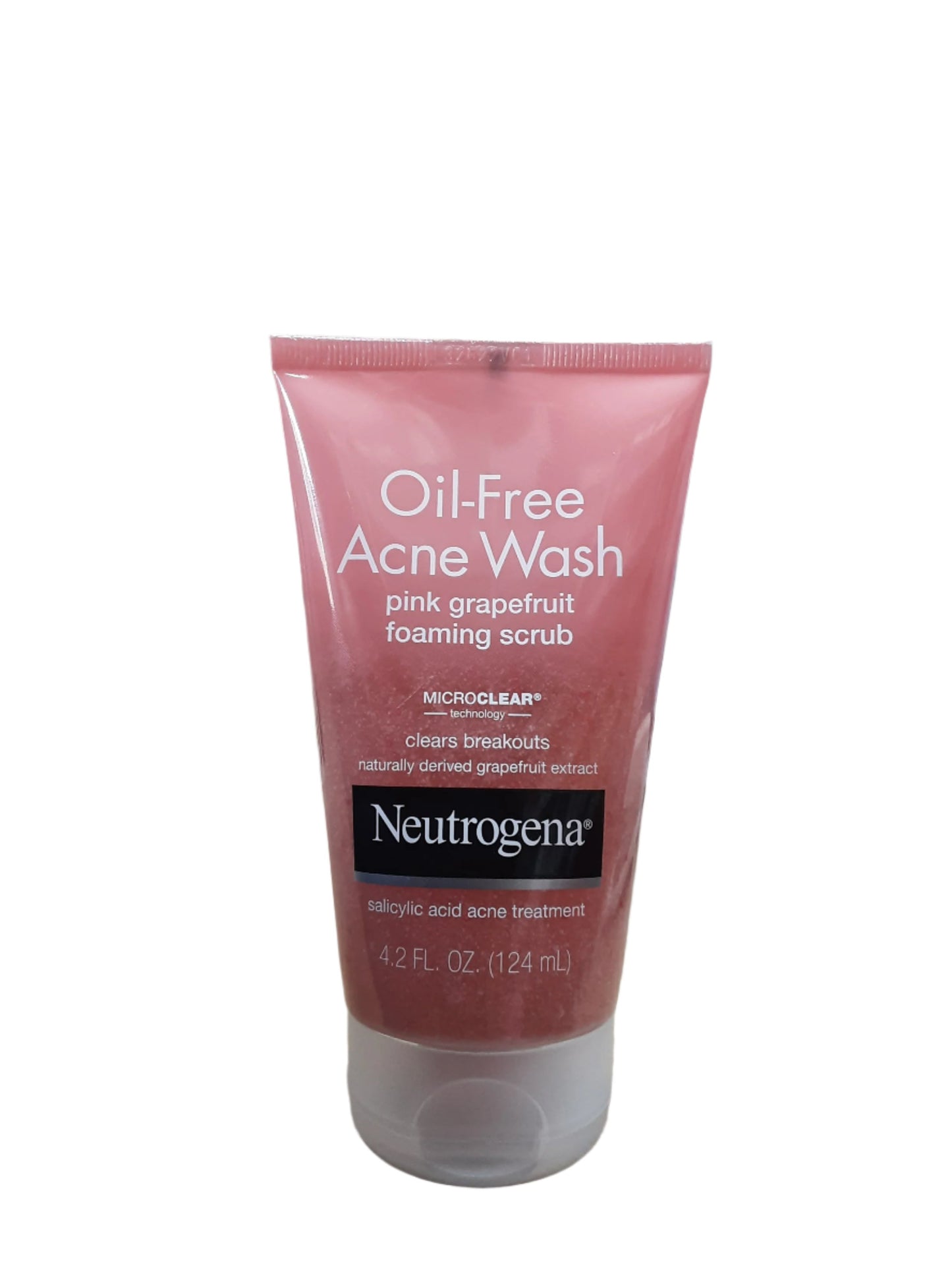 Neutrogena Oil-Free Acne Wash-pink grapefruit foaming scrub