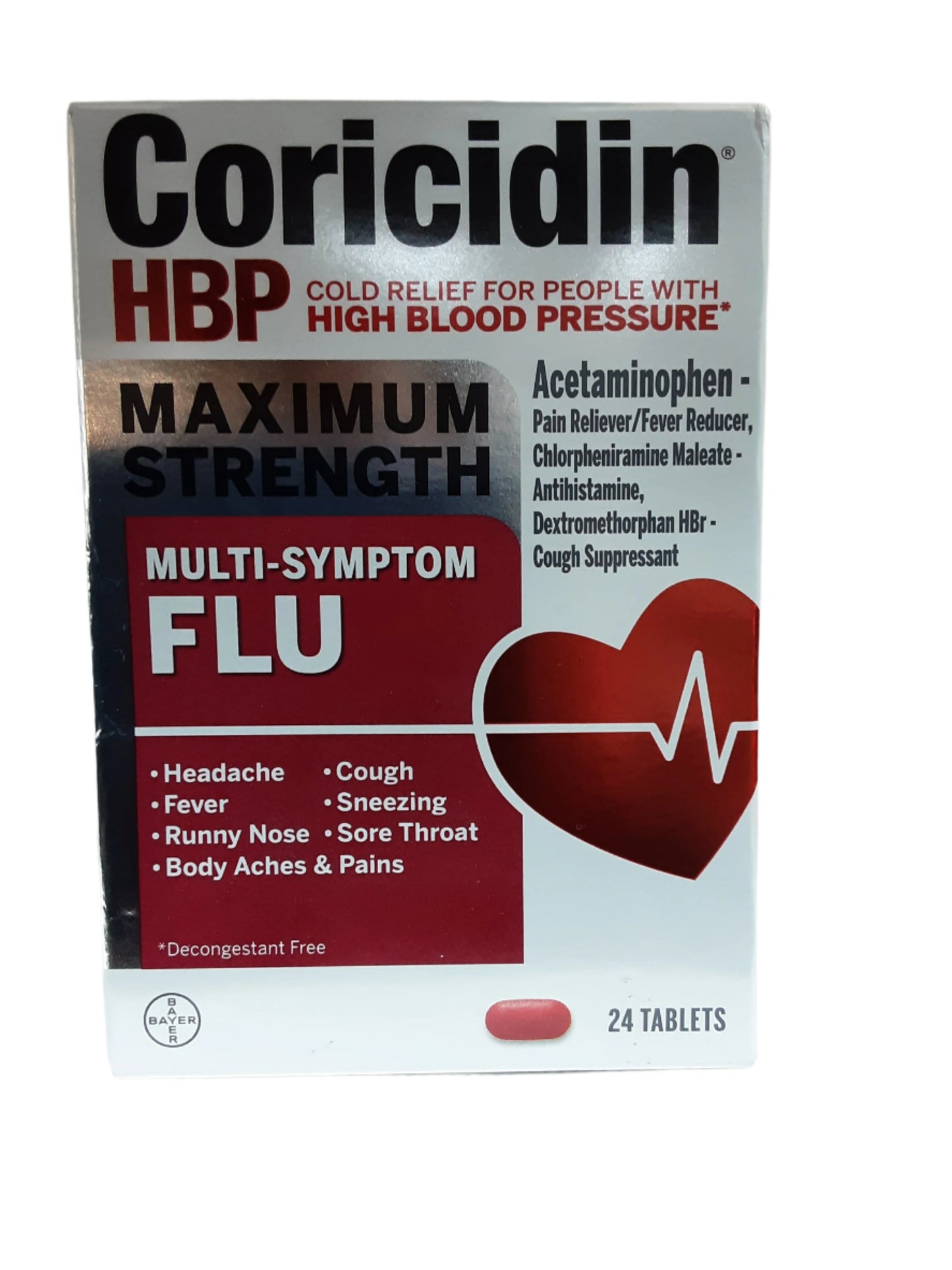 Coricidin Maximum Strength Multi-Symptom Flu