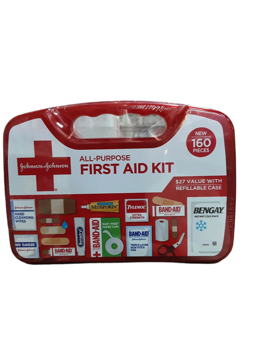 Johnson and Johnson All-Purpose First Aid Kit