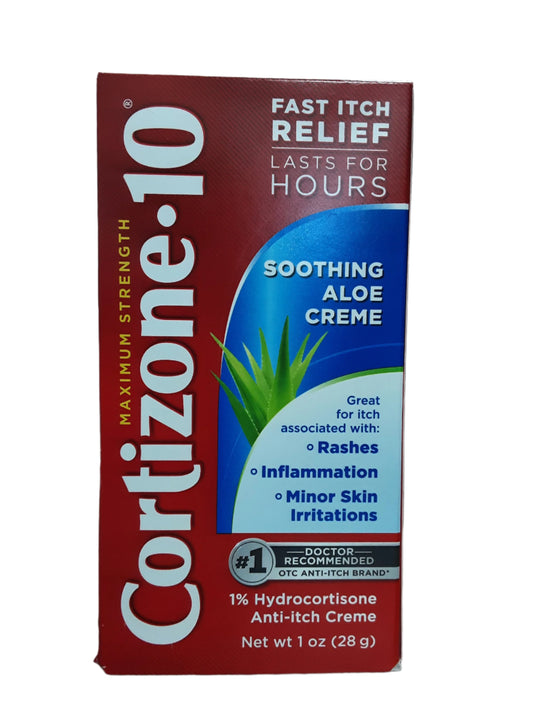 Cortizone-10 soothing Aloe Creme