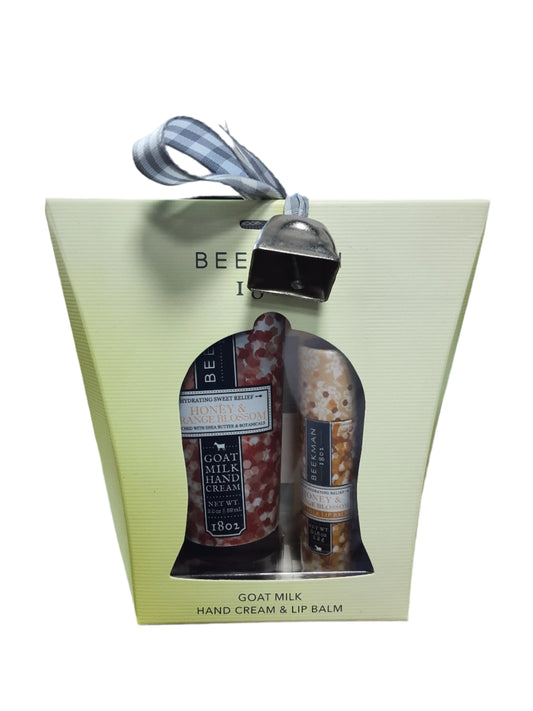 Beekman 1802 Honey and Orange Blossom Hand Cream & Lip Balm