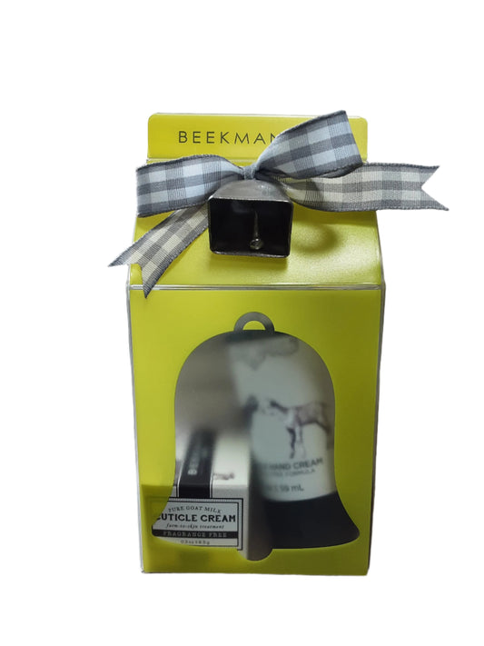 Beekman 1802 Pure Goat Milk Hand Cream, Cuticle Cream and Soap-Fragrance free