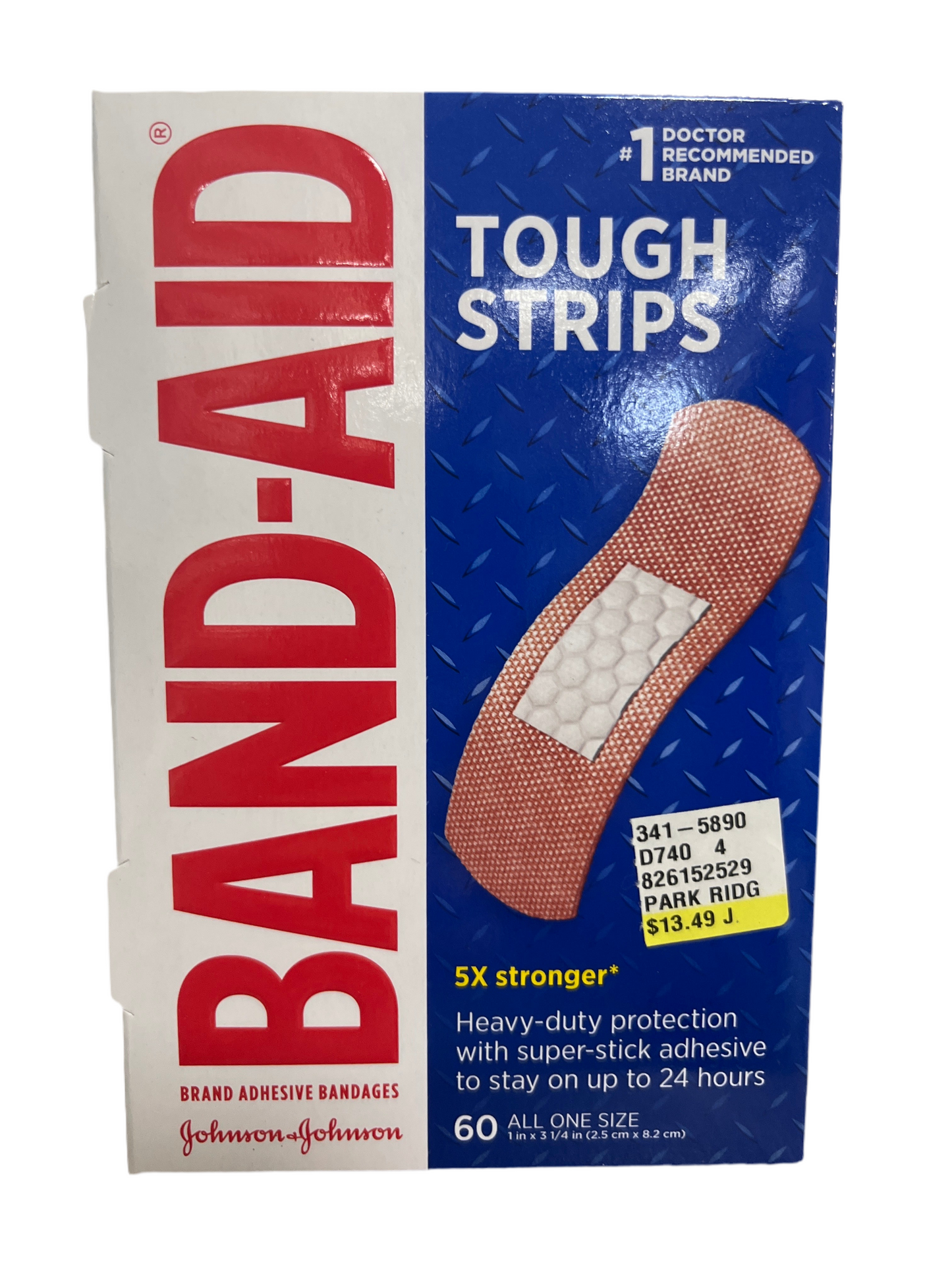 Band-Aid tough strips