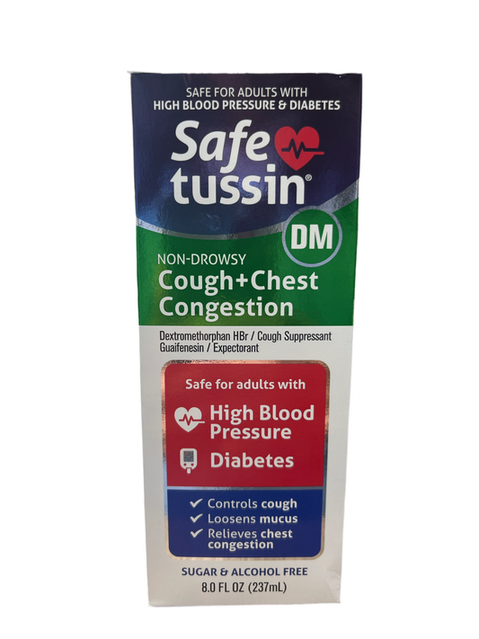 Safe Tussin Non-Drowsy Cough + Chest Congestion