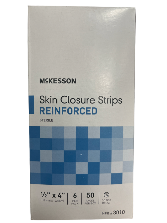 McKesson Skin Closure Strips Reinforced￼