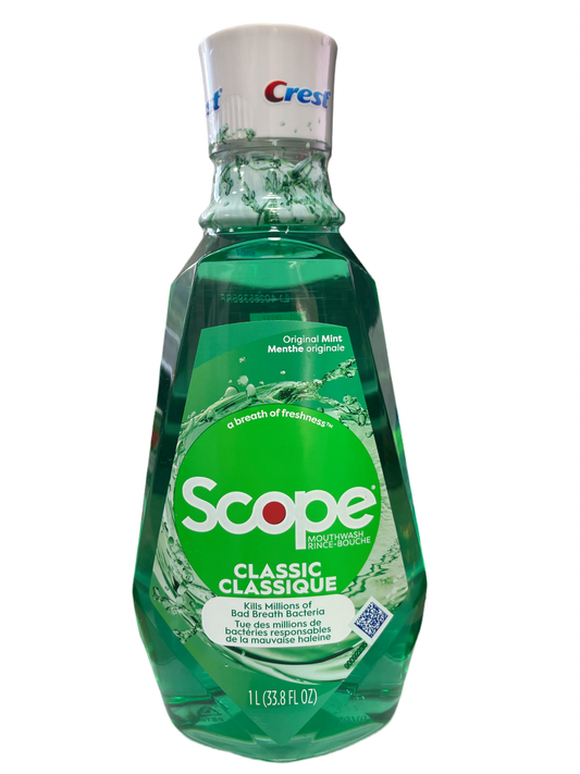 Scope Classic Mouthwash, Original Mint