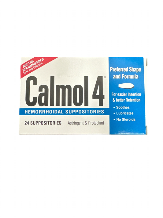 Calmol 4 Hemorrhoidal Suppositories