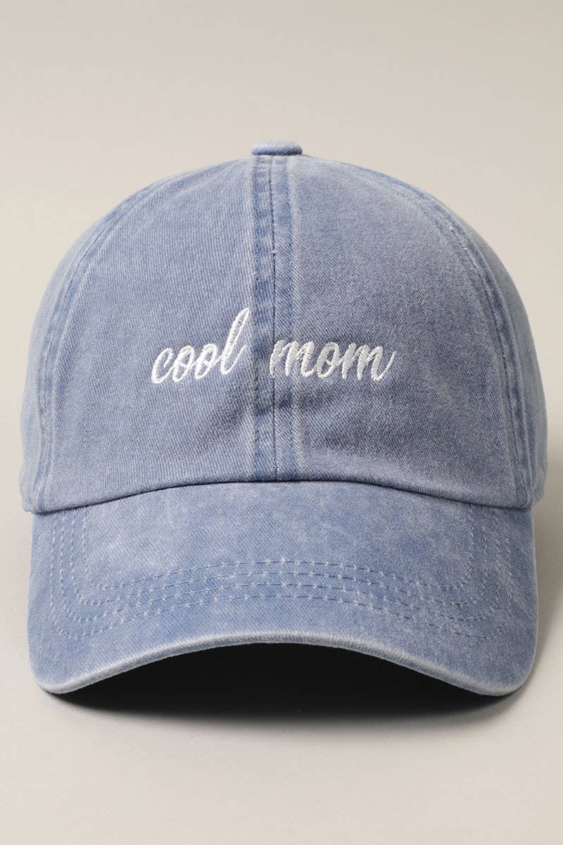 Cool mom Embroidery Baseball Cap