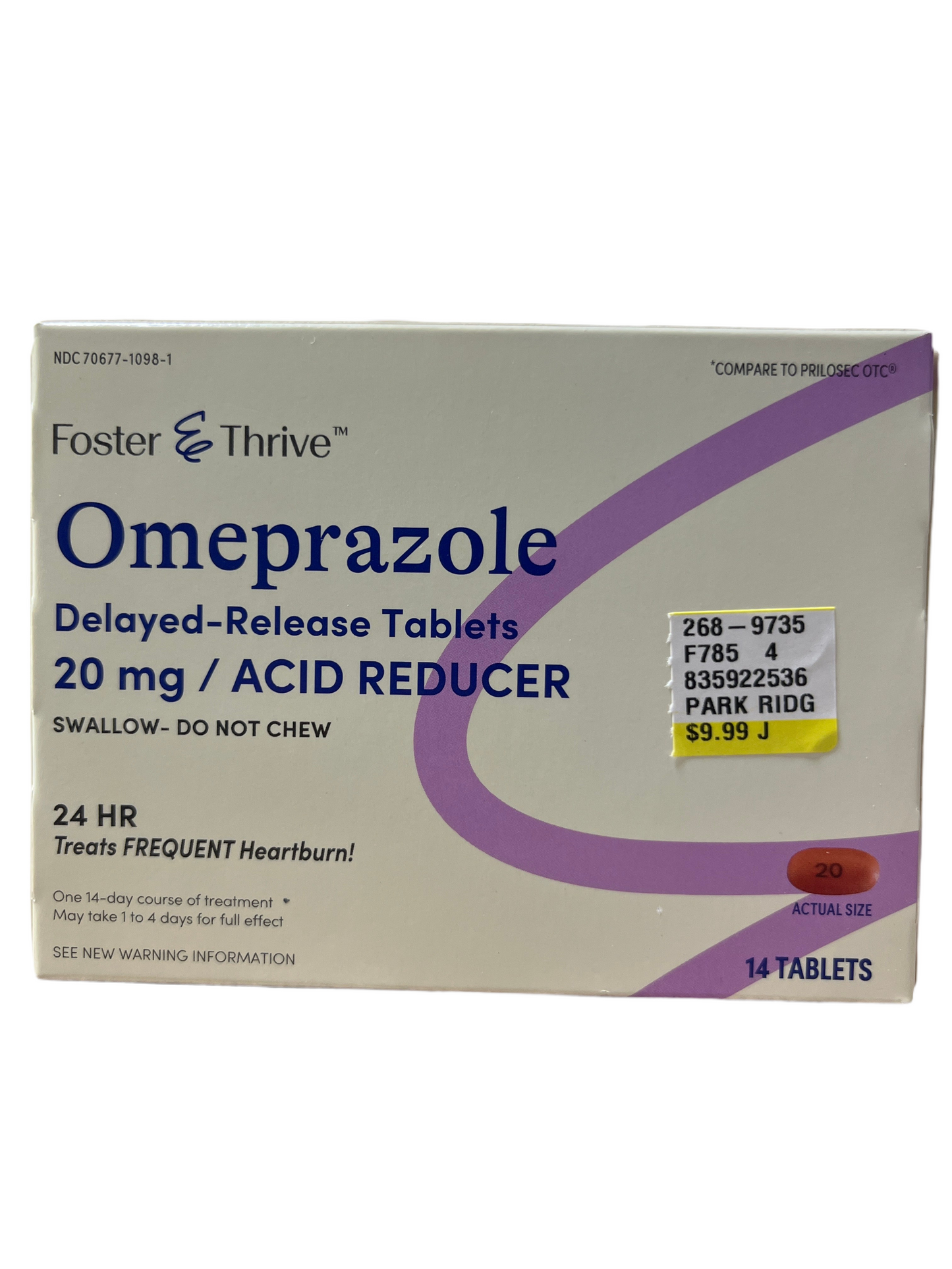 Foster and Thrive Omeprazole