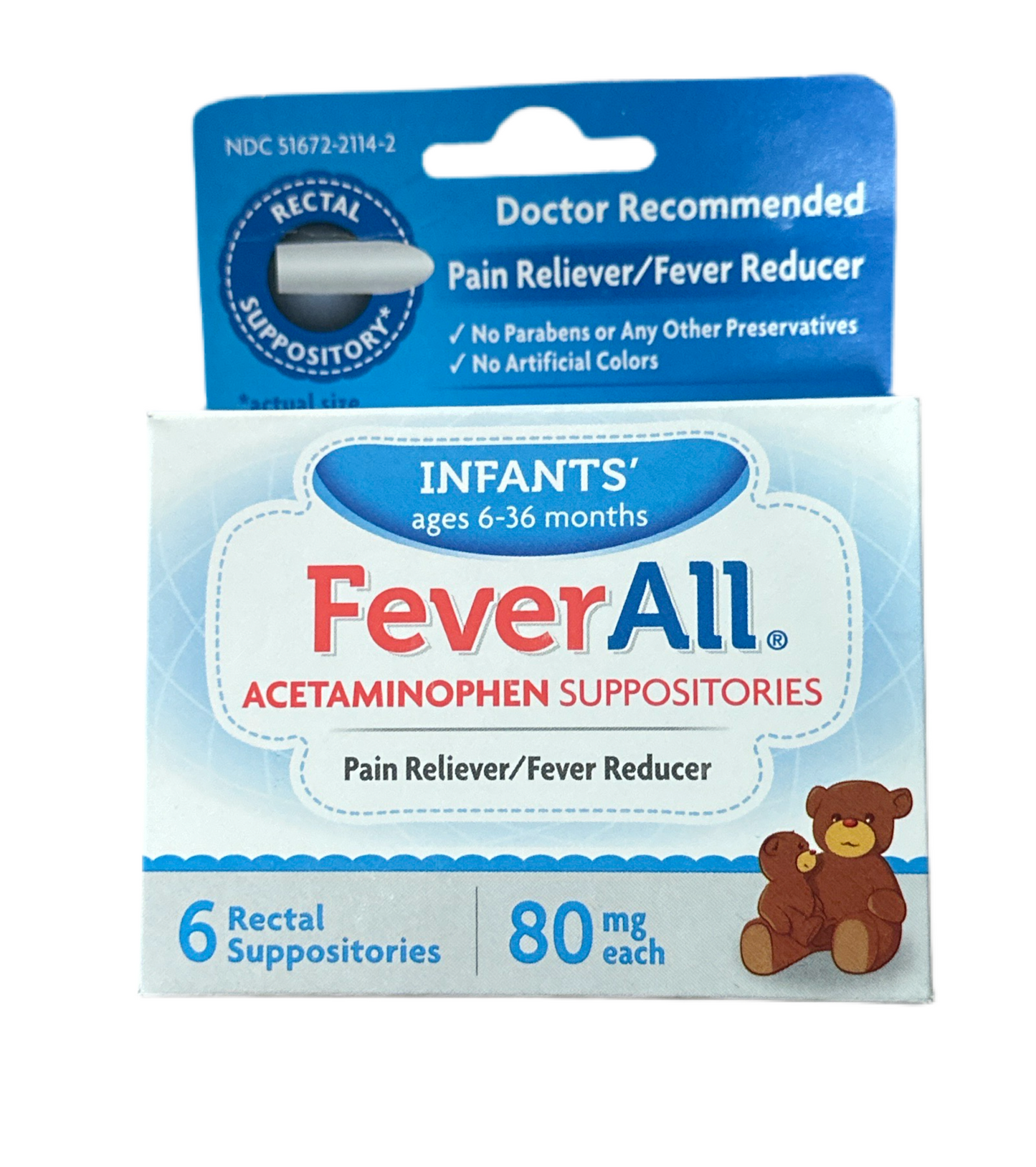 FeverAll Pain reliever/ Fever Reducer for Infants