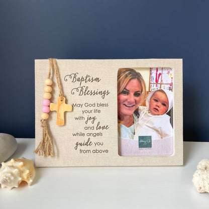 Baptism Fabric Frame