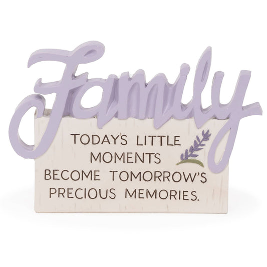 Graceful Sentiments Family Plaque