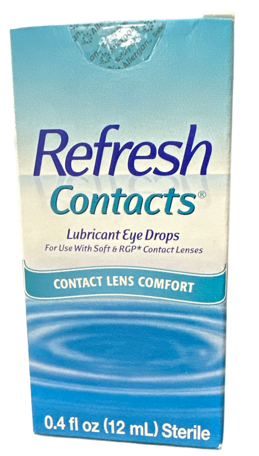 Refresh Contacts Lubricant Eye Drops