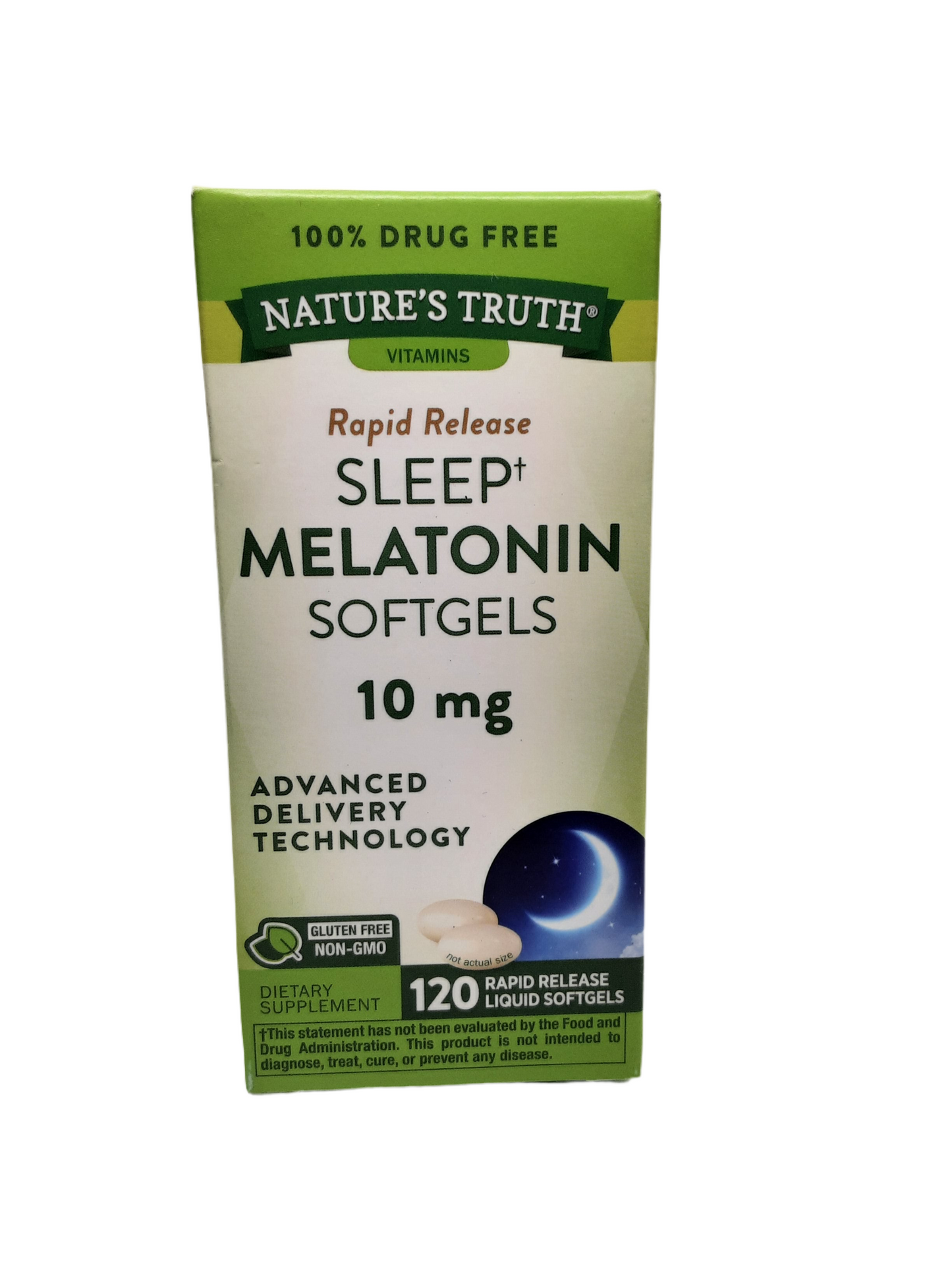 Nature’s Truth Rapid Release Sleep Melatonin Soft Gels