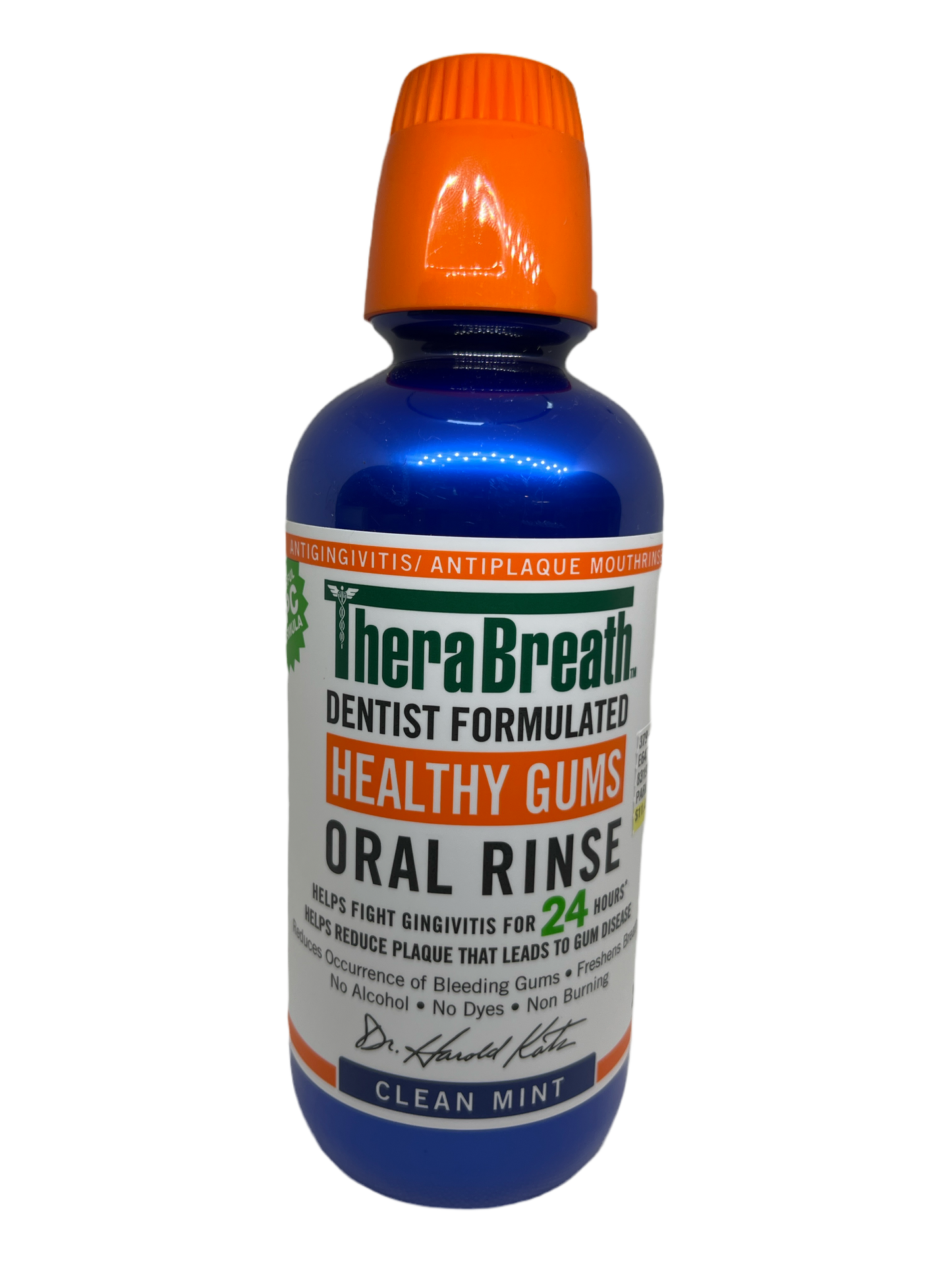 TheraBreath 24 Hour Healthy Gums, Oral Rinse, Clean Mint