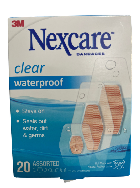 Nexcare Clear Waterproof Bandages