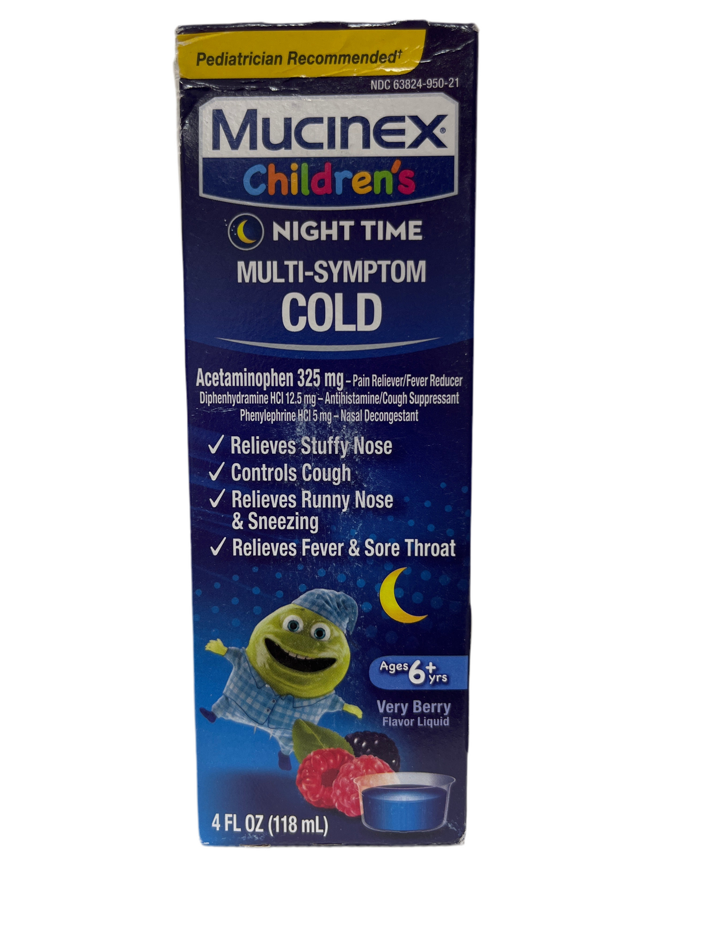 Mucinex Children Multi-Symptom Cold /Nighttime