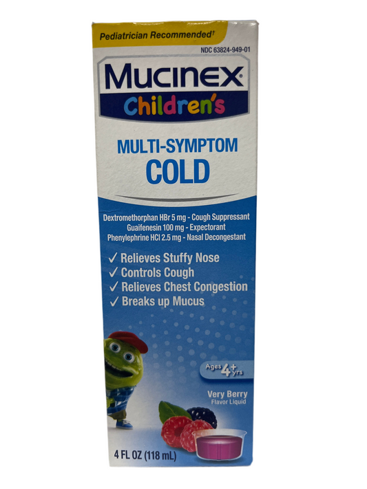 Mucinex Children Multi-Symptom Cold /Nighttime