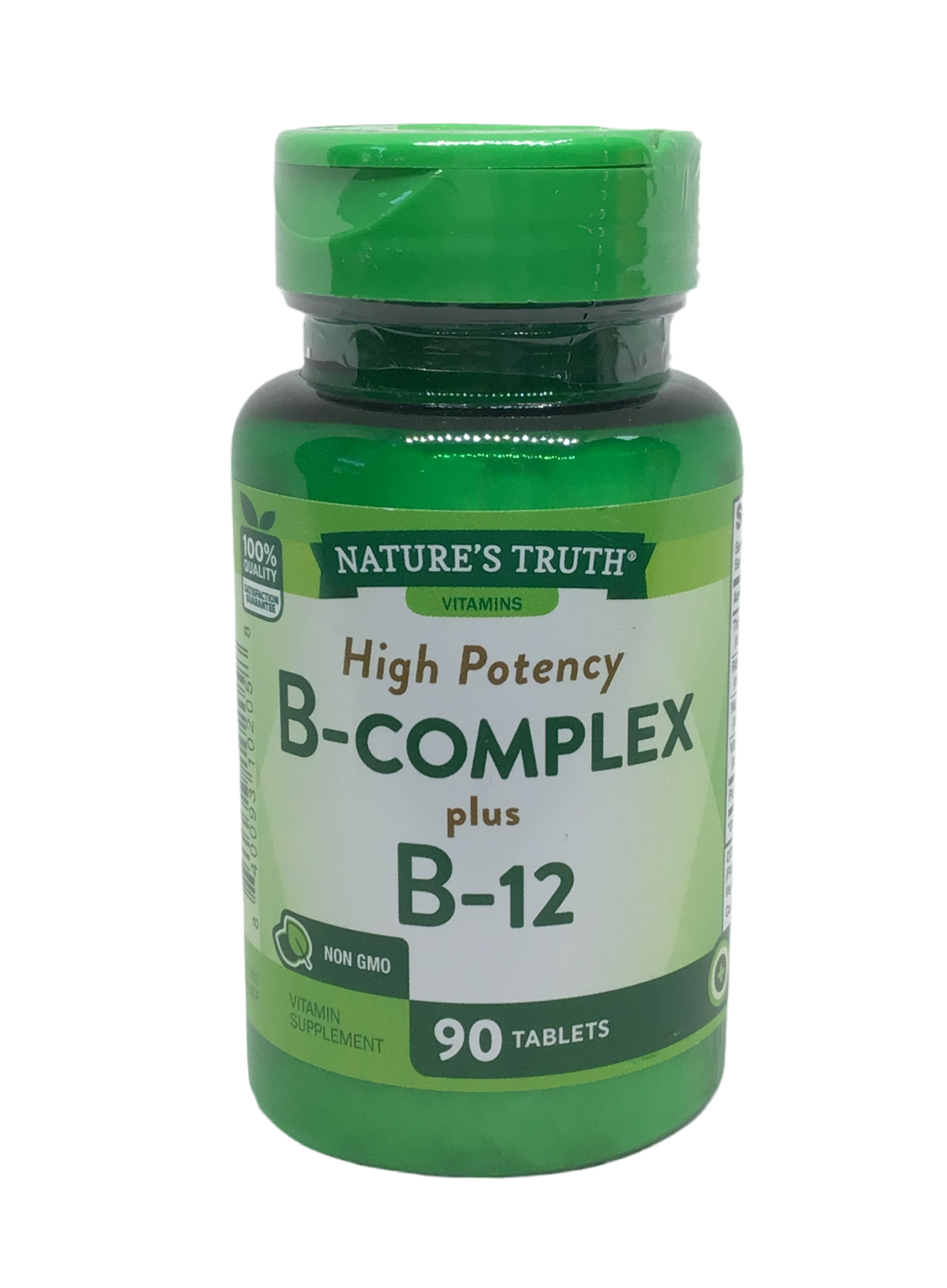 Nature’s Truth High Potency B-Complex plus B-12