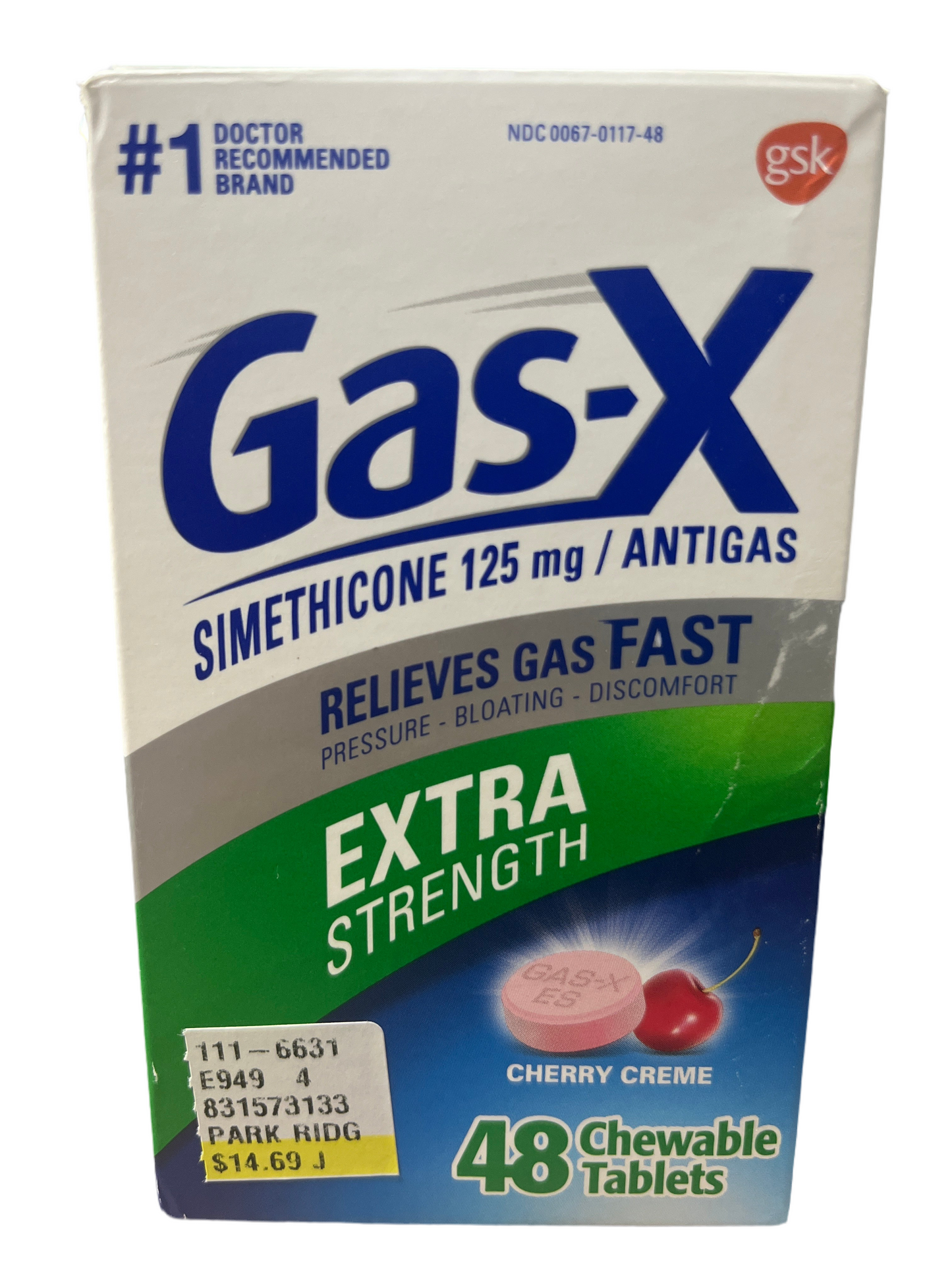 Gas-X chewable