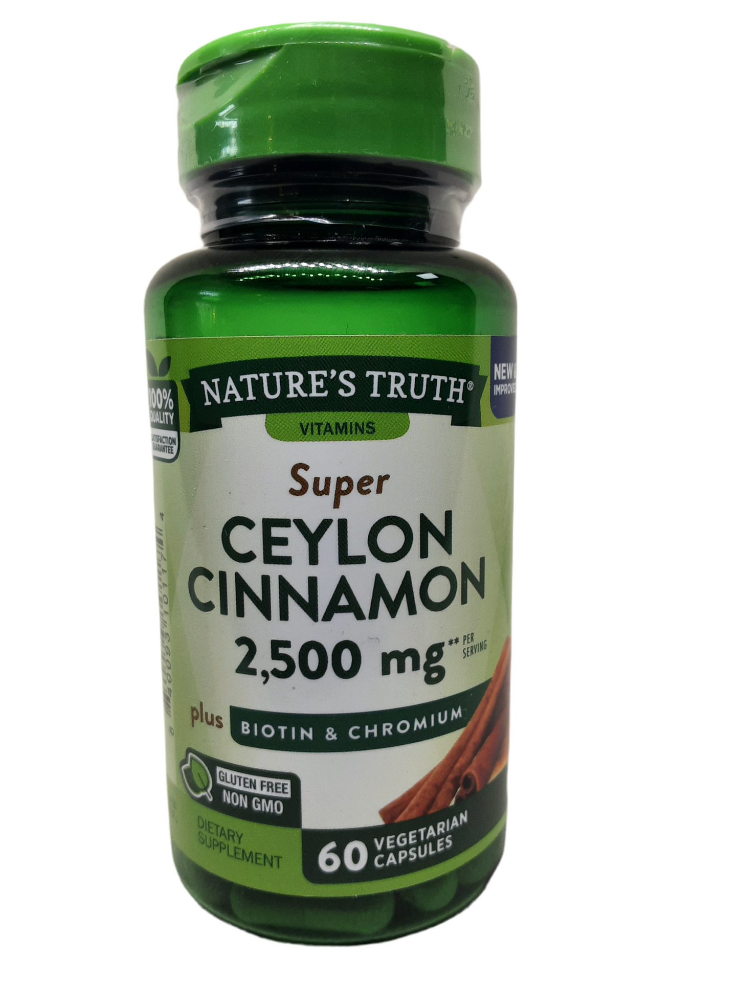 Nature’s Truth Ceylon Cinnamon plus Biotin and Chromium