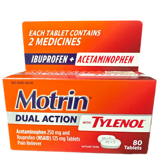 Motrin Dual Action with Tylenol