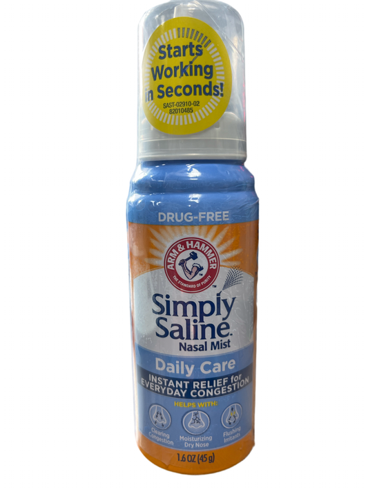 Arm & Hammer Simply Saline Nasal Mist-Daily Care